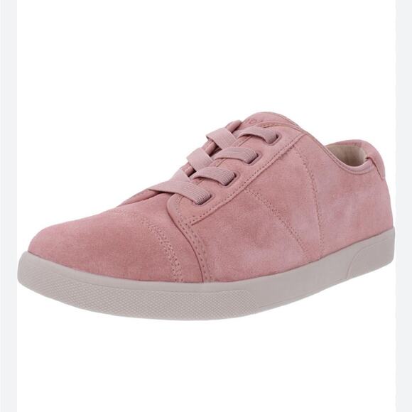 Vionic Women's Jean Suede Leather Slip On Comfort Sneaker Dusty Pink Size 6.5 - Picture 1 of 8